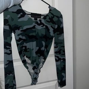 Camo body suit